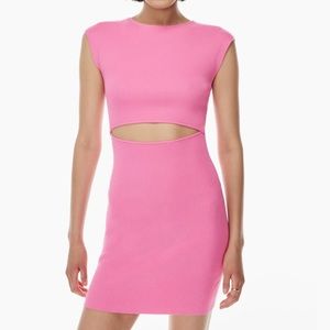 Arizona Wilfred Cut Out Mini Dress, Size Small